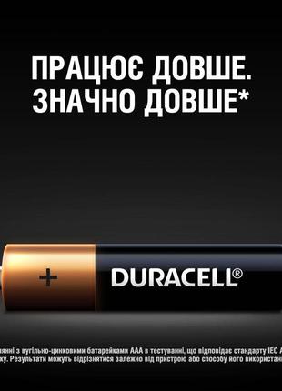 Батарейка duracell lr03 mn2400 1x4 шт.5 фото