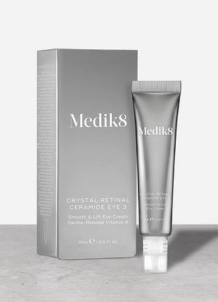 Medik8 crystal retinal ceramide eye 3 крем для шкіри навколо очей з ретинолом