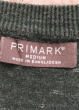 Меланжевый зелёный свитер от primark6 фото