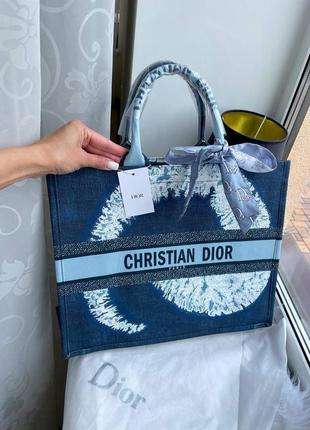 Сумка шопер в стилі christian dior dior діор діор
