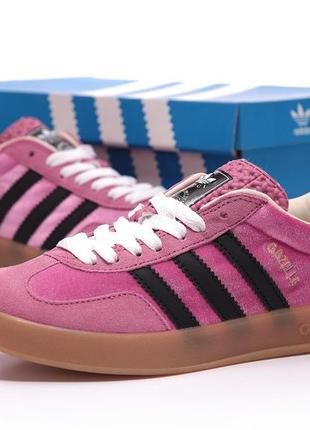 Adidas gazelle raw pink hotsell