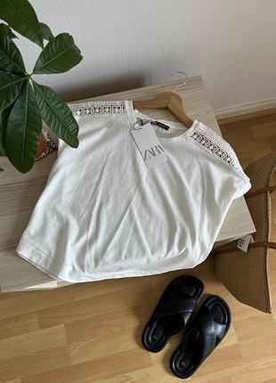 Топ футболка zara