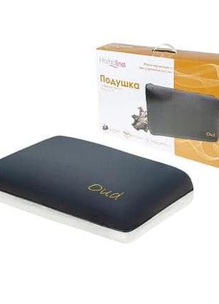 Подушка ортопедическая арома home line с ароматом алоэ вера, лаванда, ромашка 60х40х13 см
