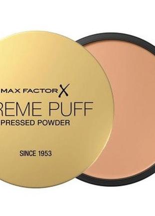 Компактна пудра для обличчя max factor creme puff pressed powder 55 candle glow, 14 г