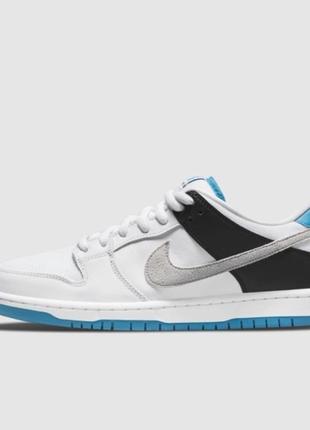 Nike sb dunk low pro 'laser blue' 411 фото