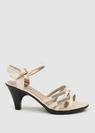 Боссоножки женские, цвет светло-бежевый, размер 36 fa_009608