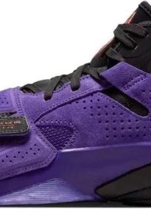 Кроссовки баскетбольные nike jordan zion 2 фиолетовые2 фото