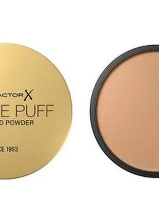 Компактна пудра для обличчя max factor creme puff pressed powder 41 medium beige, 14 г