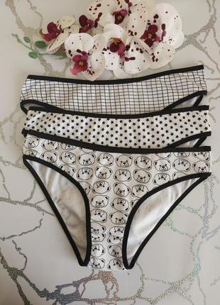 Гарний набір трусиків koza турція. в наборі 3-шт.