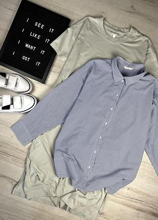 Сорочка в смужку h&m