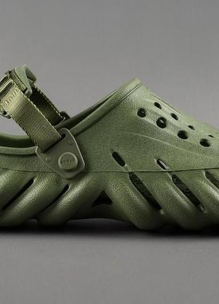 Тренд 2024 &lt;unk&gt; crocs echo clog &lt;unk&gt; выхвати стильные тапки к лету