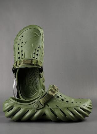 Тренд 2024 &lt;unk&gt; crocs echo clog &lt;unk&gt; выхвати стильные тапки к лету