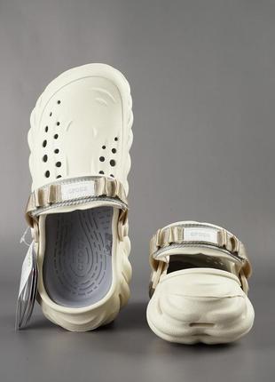 Тренд 2024 &lt;unk&gt; crocs echo clog &lt;unk&gt; выхвати стильные тапки к лету