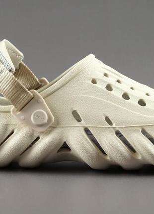 Тренд 2024 |crocs echo clog | вихопи стильні тапки до літа