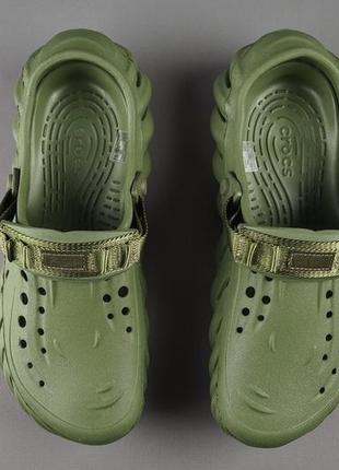 Тренд 2024 &lt;unk&gt; crocs echo clog &lt;unk&gt; выхвати стильные тапки к лету