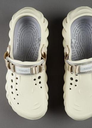 Тренд 2024 &lt;unk&gt; crocs echo clog &lt;unk&gt; выхвати стильные тапки к лету