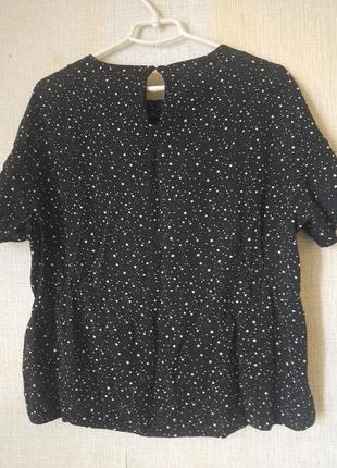 Женская  летняя блуза,топ h&m с принтом звезд p.48-503 фото