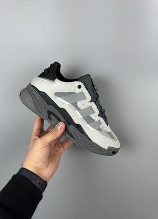 Мужские кроссовки адидас нейтбол / adidas TERREX niteball silver