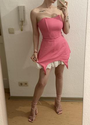 Корсетное платье