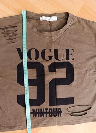 Xinxinlan футболка топ vogue3 фото