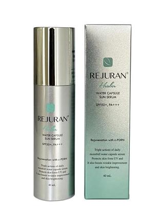 Сонцезахисна сироватка для обличчя rejuran healer water capsule spf50+/pa 40 мл
