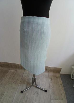 Юбка со льна