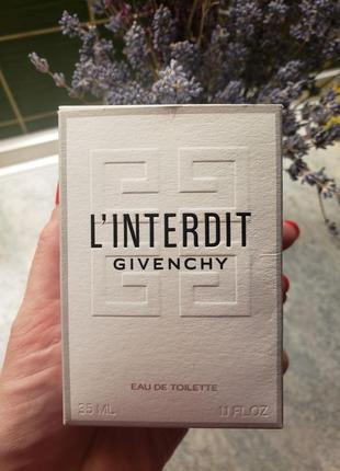 Туалетна вода givenchy l’interdit 35 ml