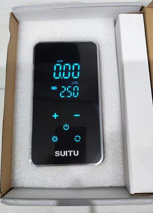 Аккумуляторный насос suitu st-9616c(компрессор)8 фото