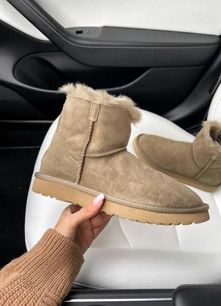 Ugg bailey zip khaki 36