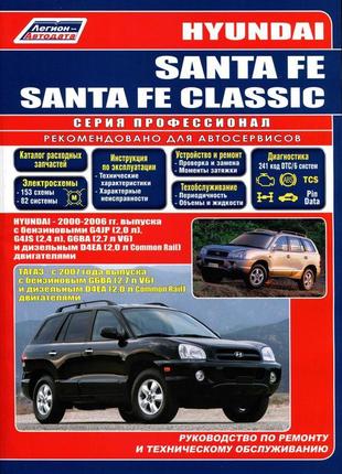 Hyundai santa fe с 2000 г.. посібник з ремонту й експлуатації