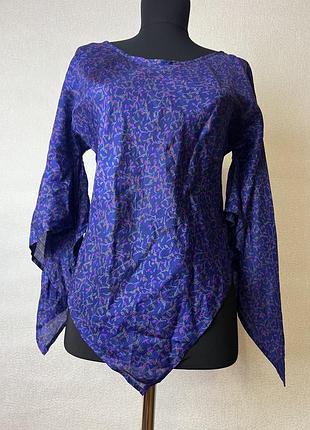 Індійський шовк блузка