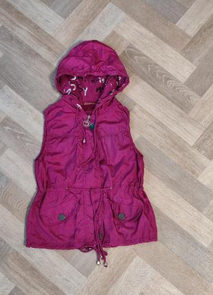 Жилетка легкая, фуксия