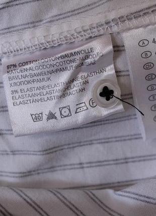 Офісна блузка рубашка в полоску3 фото