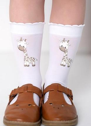 Шкарпетки для дівчинки з малюнком knittex