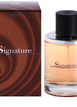 Туалетная вода signature for him signature signature zoom oriflame для мужчин3 фото