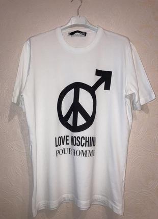 Футболка love moschino