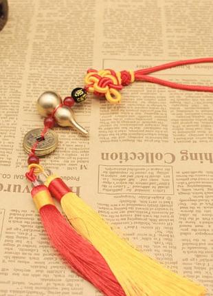 Подвеска улоу + 5 монет , феншуй улоу