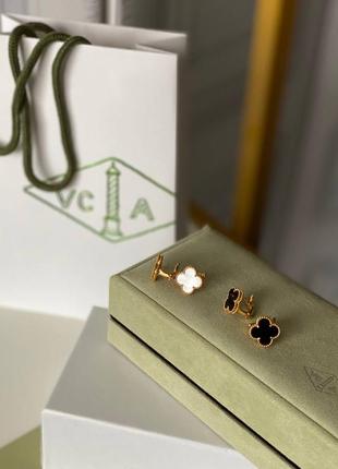 Сережки ван кліф van cleef