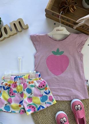 Костюм клубничное лето