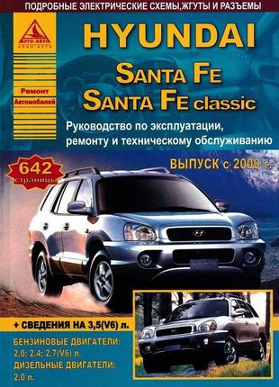 Hyundai santa fe с 2000 г.. посібник з ремонту й експлуатації