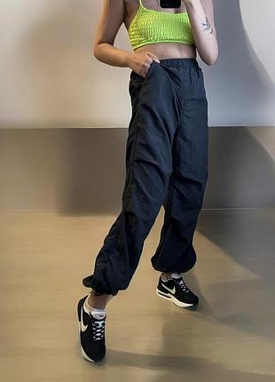 Треккинговые брюки h&m спортивные серые спортивки женские мужские костюмы карго клеш спортивные штаны унивекс