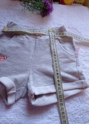 Шорти для дівчинки на 2,3,4 рочки 2