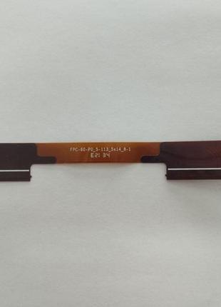 Гнучкий стрічковий кабель samsung un50tu700dfxza fpc-60-p0_5-11 3_5x14_8-1
