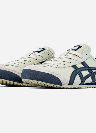 Asics onitsuka tiger mexico 66 'birch peacoat' original box