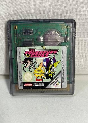 Гра powerpuff girls game boy color gbc
