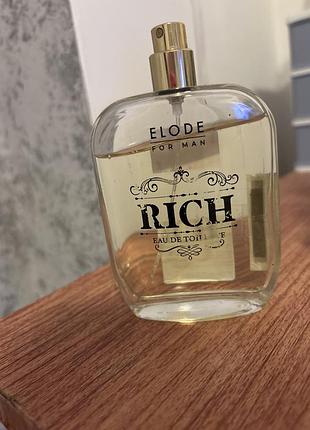 Туалетная вода для мужчин elode for man rich