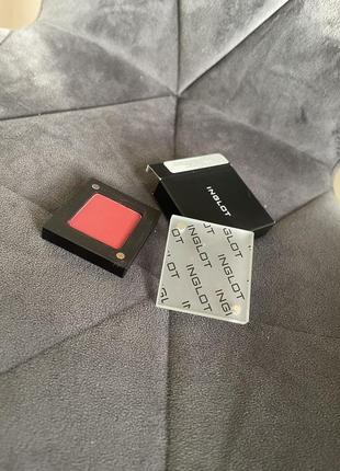 Тени розовые румяна inglot