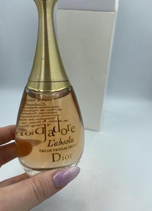 Тестер dior jadore labsolu 100мл
