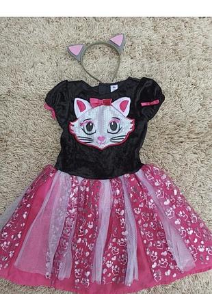 Сукня киця, кошка, карнавальна