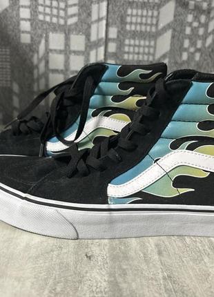 Мужские высокие кеды vans